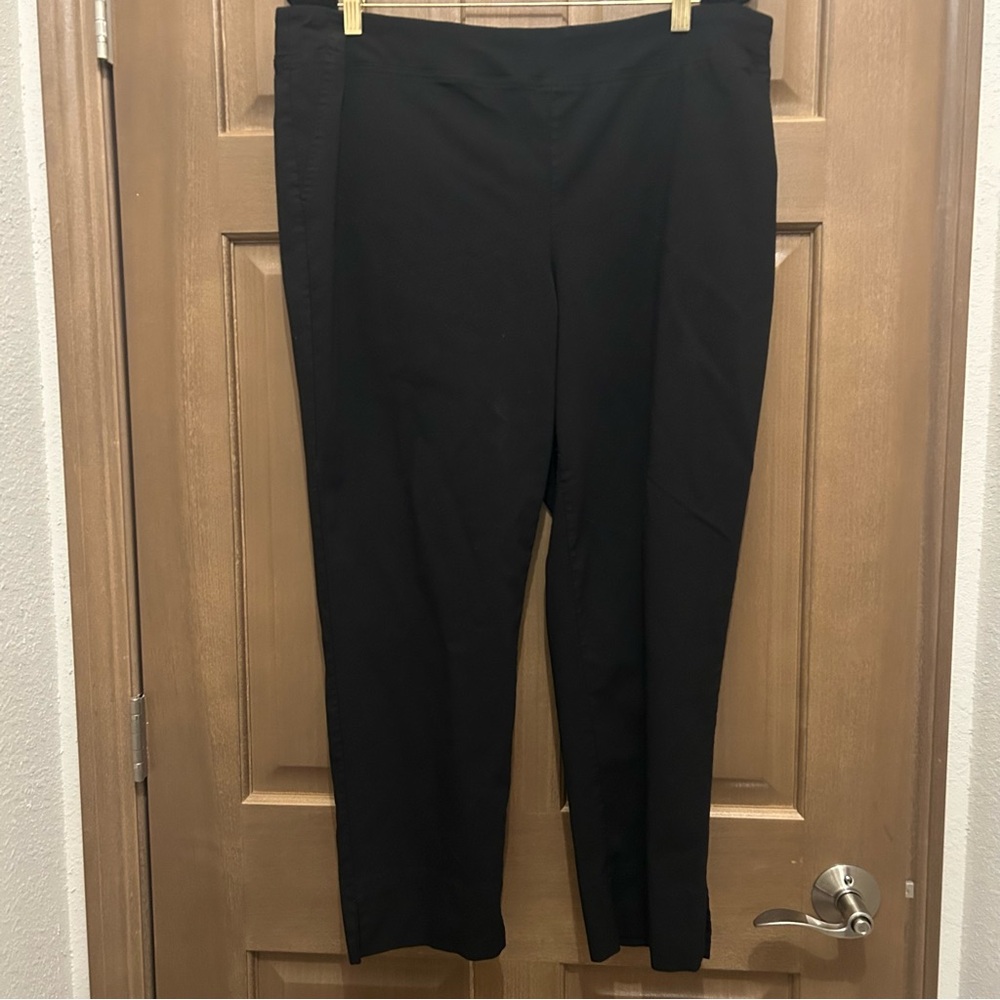 Dalia black ankle pants, 18W, great for work